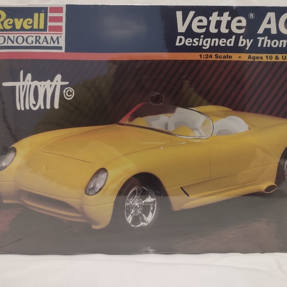 SEALED 1953 Corvette Revell Monogram Vette Agin - Picture 4 of 8